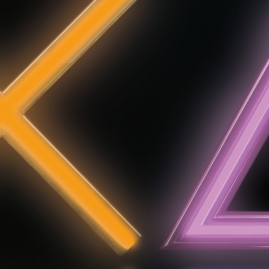 Preview: Gamingteppich rutschfest im speziellen Geometrischen Muster Neonfarben Preview: Gamingteppich rutschfest im speziellen Geometrischen Muster Neonfarben
