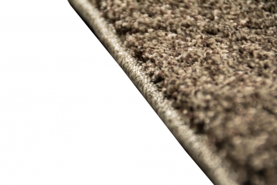 Designer Teppich Moderner Teppich Wohnzimmer Teppich Kurzflor Teppich Barock Design Meliert Braun Beige Mocca