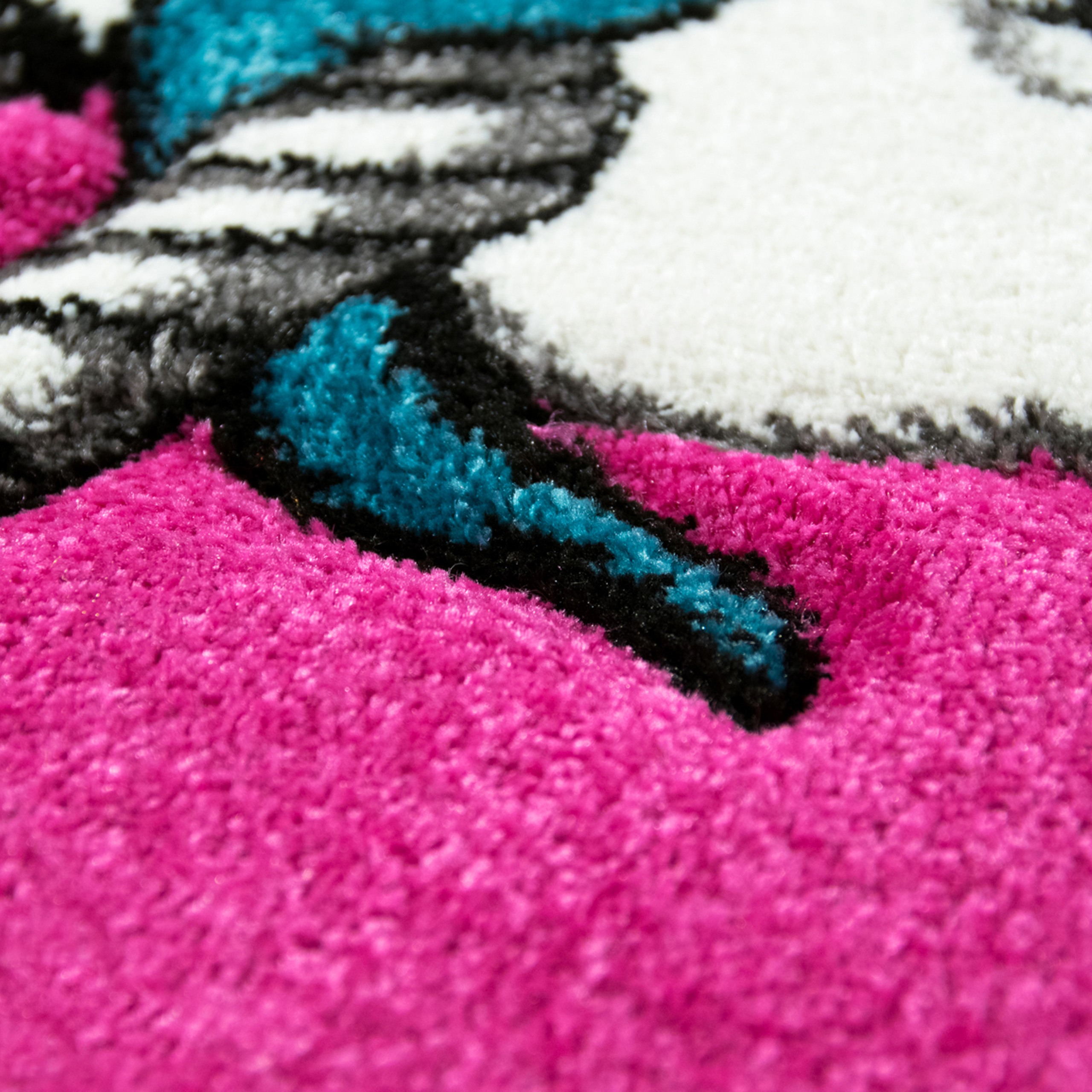 [Im Angebot zum Schnäppchenpreis] Teppich für | Einhorn: Kinderzimmer mit preiswert Allergiker geeignet Pflegeleicht, Teppich-Traum und