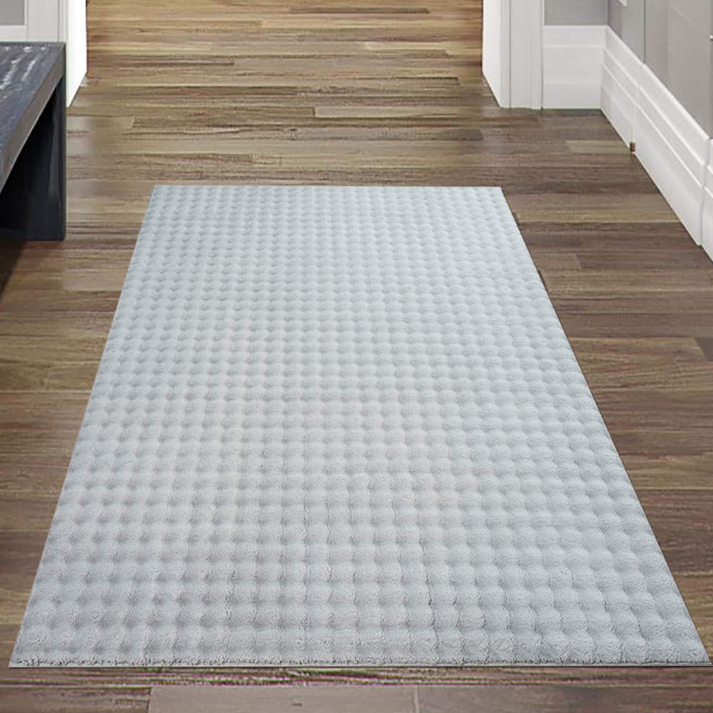Wohnzimmer Schlafzimmer kuschelig weich strapazierfähig pflegeleicht mittelflor hell in grau