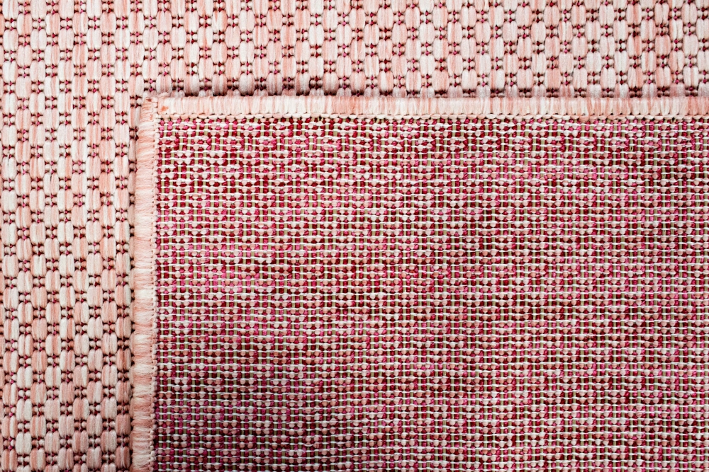 In- & Outdoor Teppich Sisal Optik Terrasse Küche Wohnzimmer Balkon Unidesign rosa