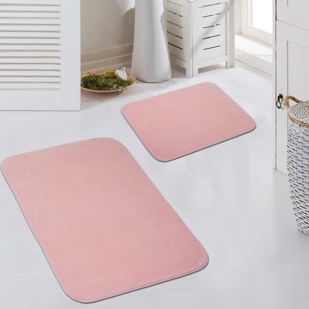 Shaggy Teppich Wohnzimmer weicher Hoch- & Langflor Flokati Badezimmer waschbar in rosa