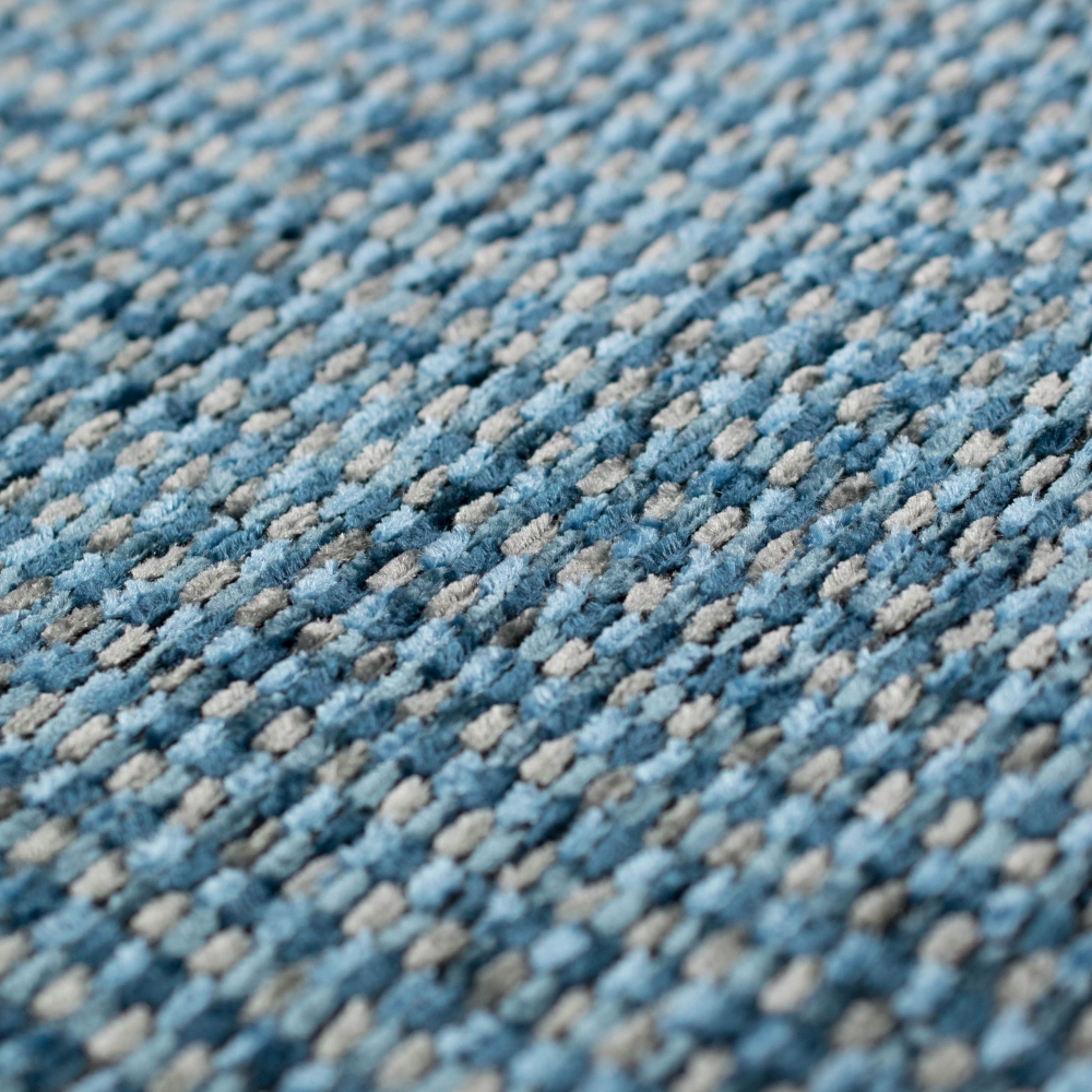 Allroundteppich in grau blau