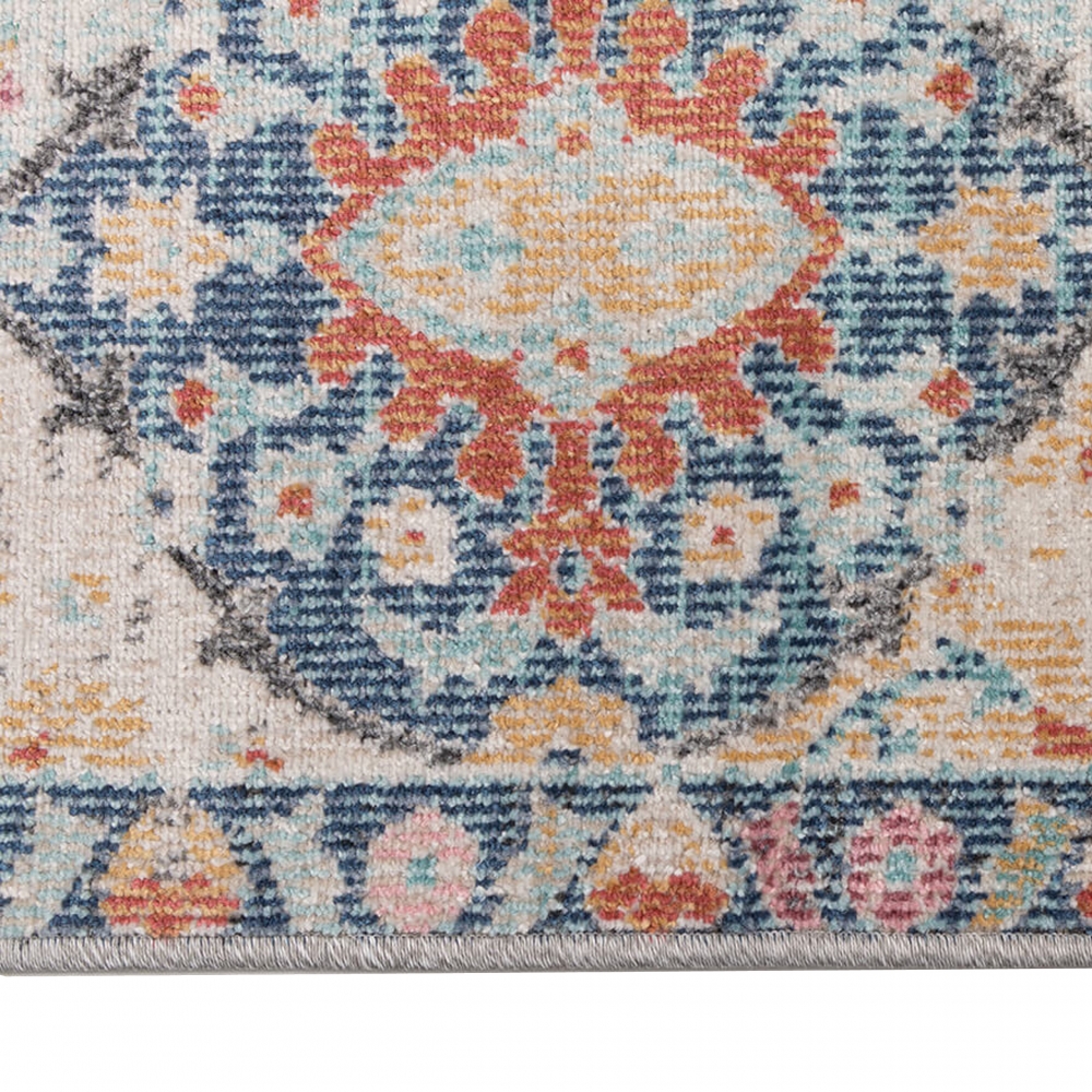 In- & Outdoor Orientteppich mit Ornamenten mehrfarbig