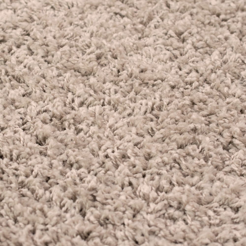 Shaggy Teppich in Beige für Wohnzimmer und Schlafzimmer – weich, warm und gemütlich