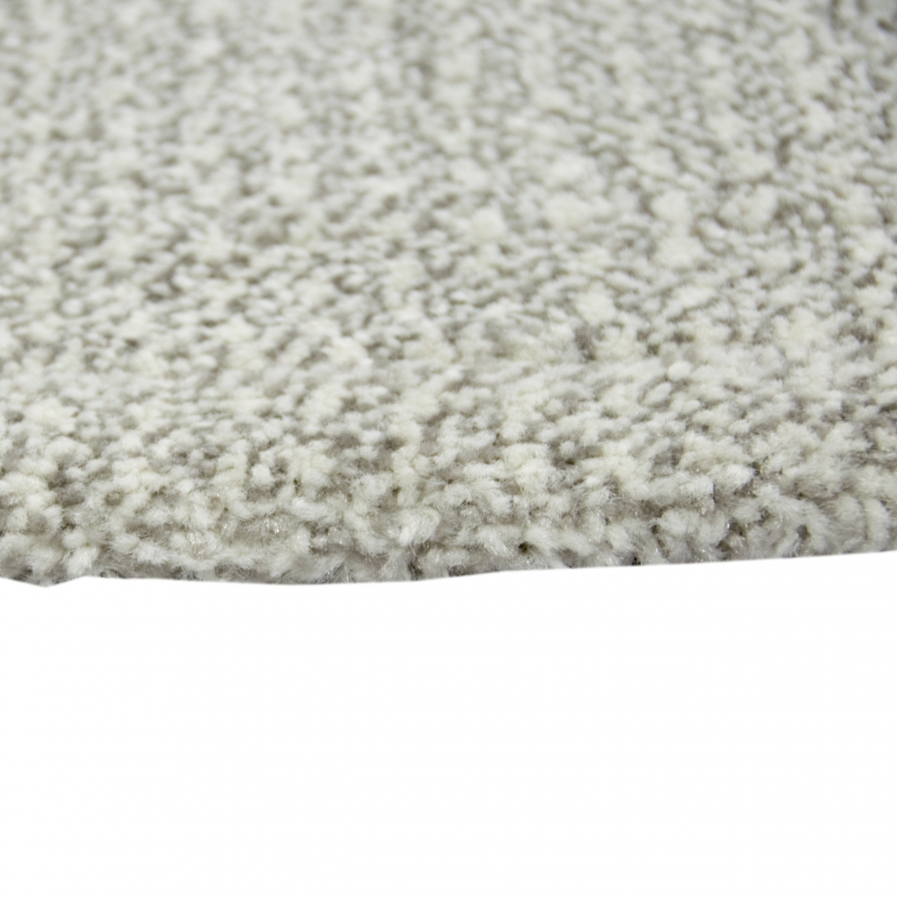 Designer und Moderner Teppich Kurzflor mit Tropfen Muster in Rosa Grau Beige