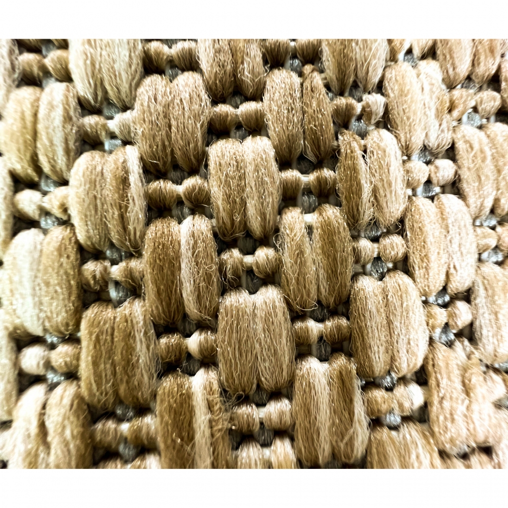 Moderner In- und Outdoorteppich wetterbeständig im Unistil in Beige