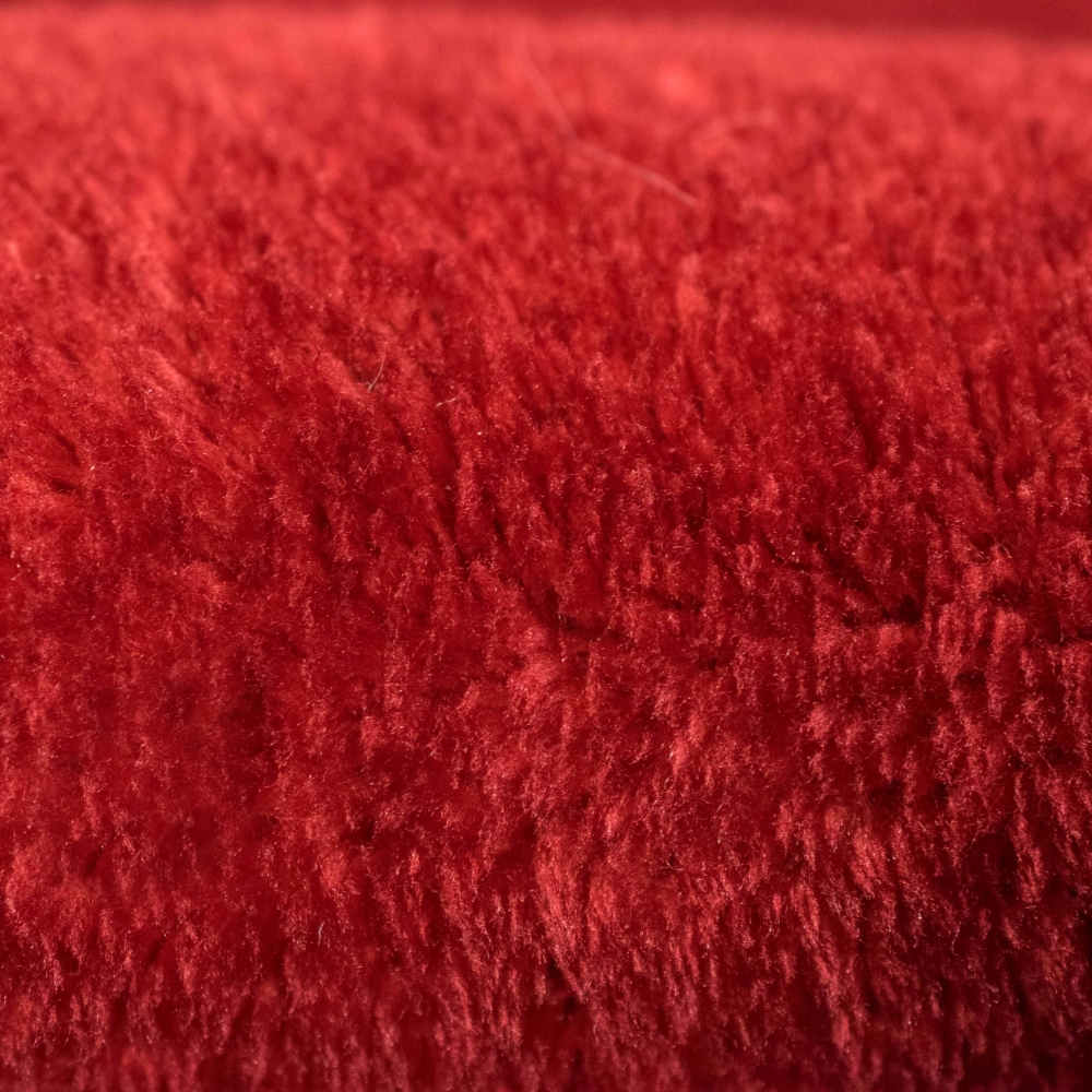 Waschbare Badezimmer WC-Teppiche – schön weich – in rot