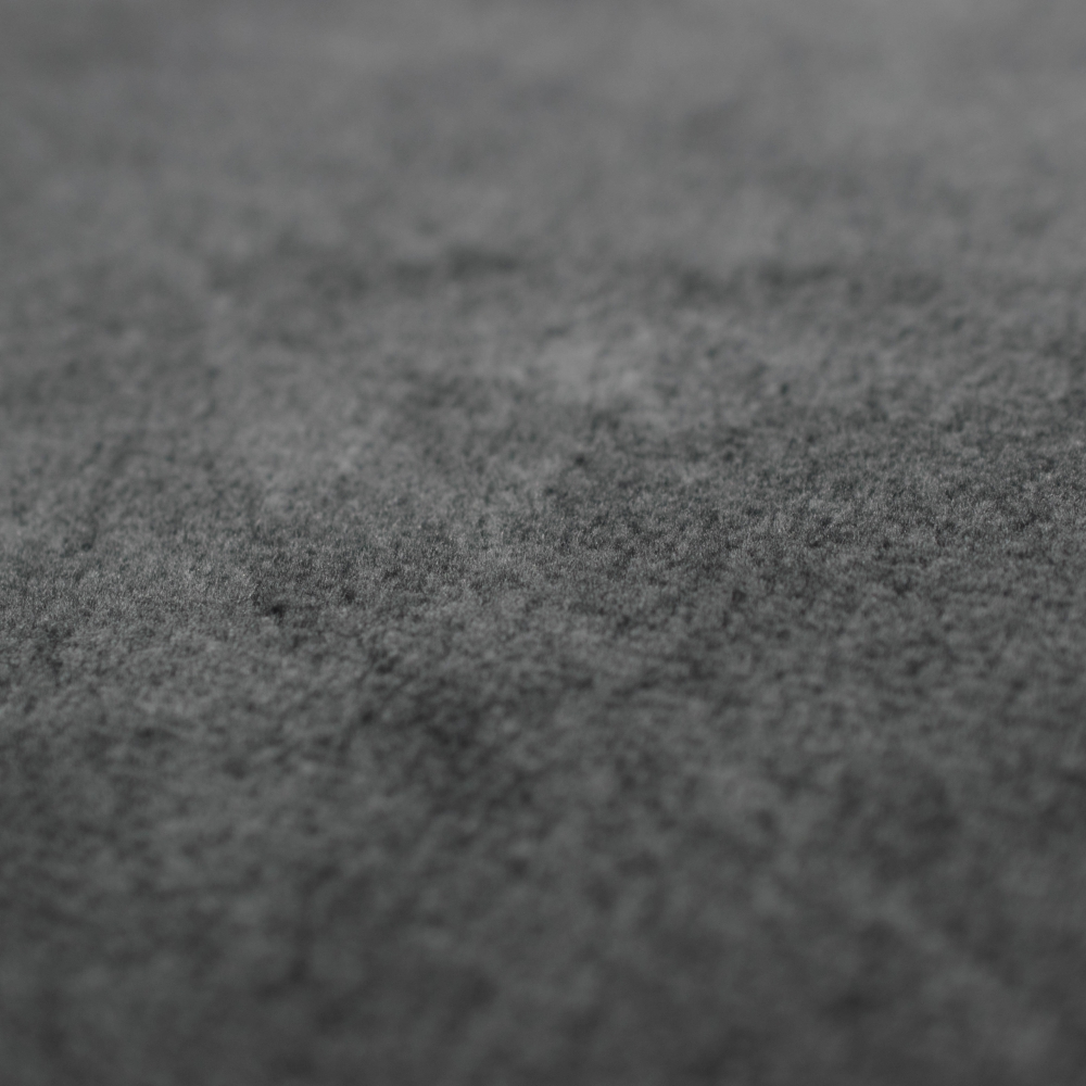 Designer Badezimmer Teppich mit runden Ecken – weich – anthrazit