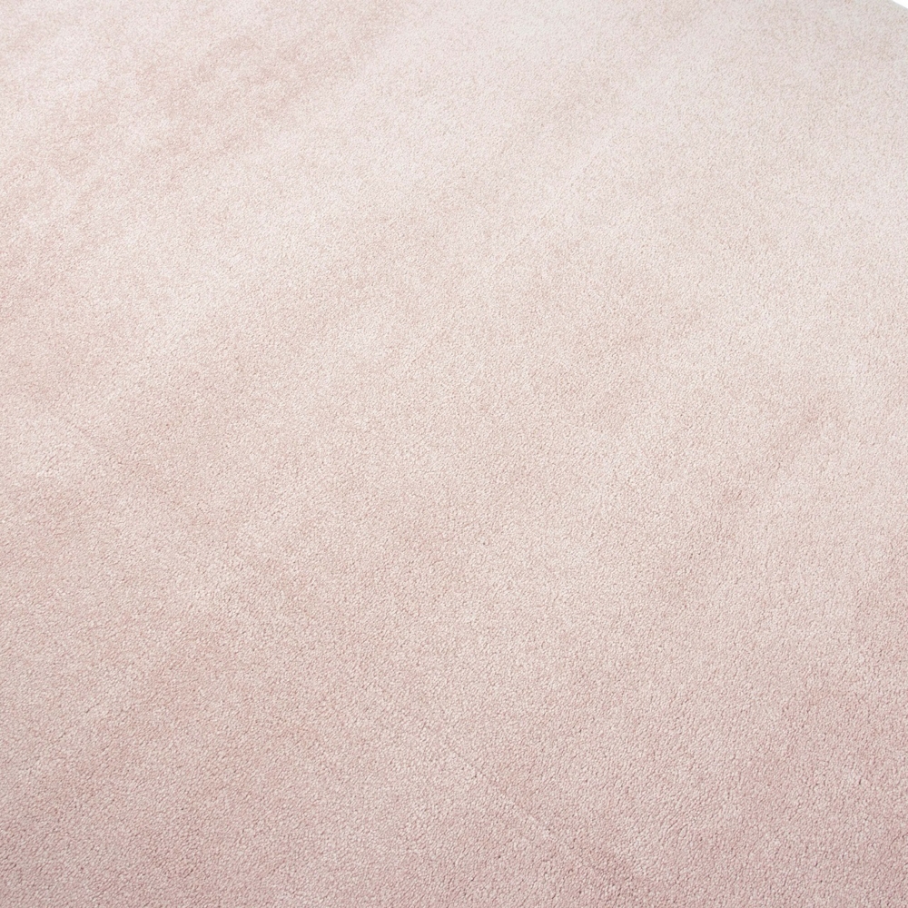 Teppich Rosa Uni weich warm modern Wohnstil