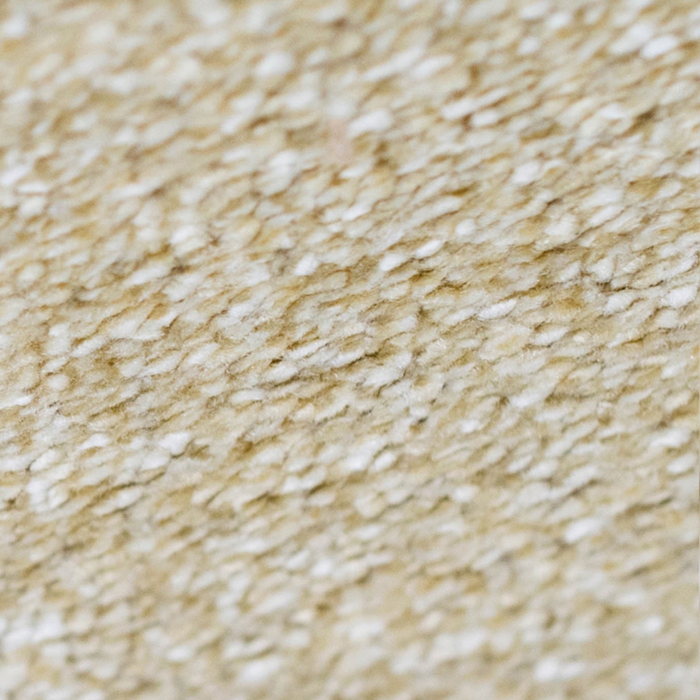 Teppich Gold Uni warm edel weich Wohnstil