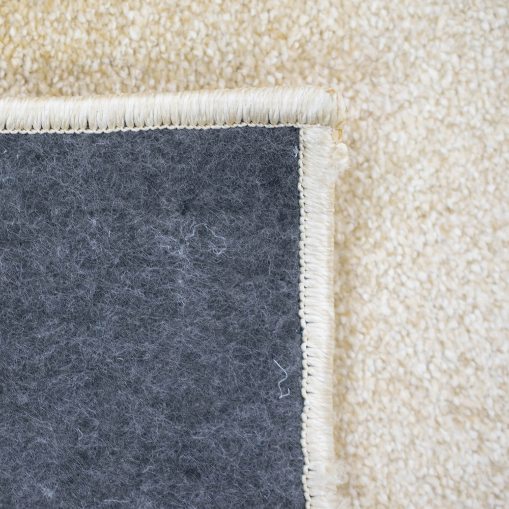 Teppich Gold Uni warm edel weich Wohnstil