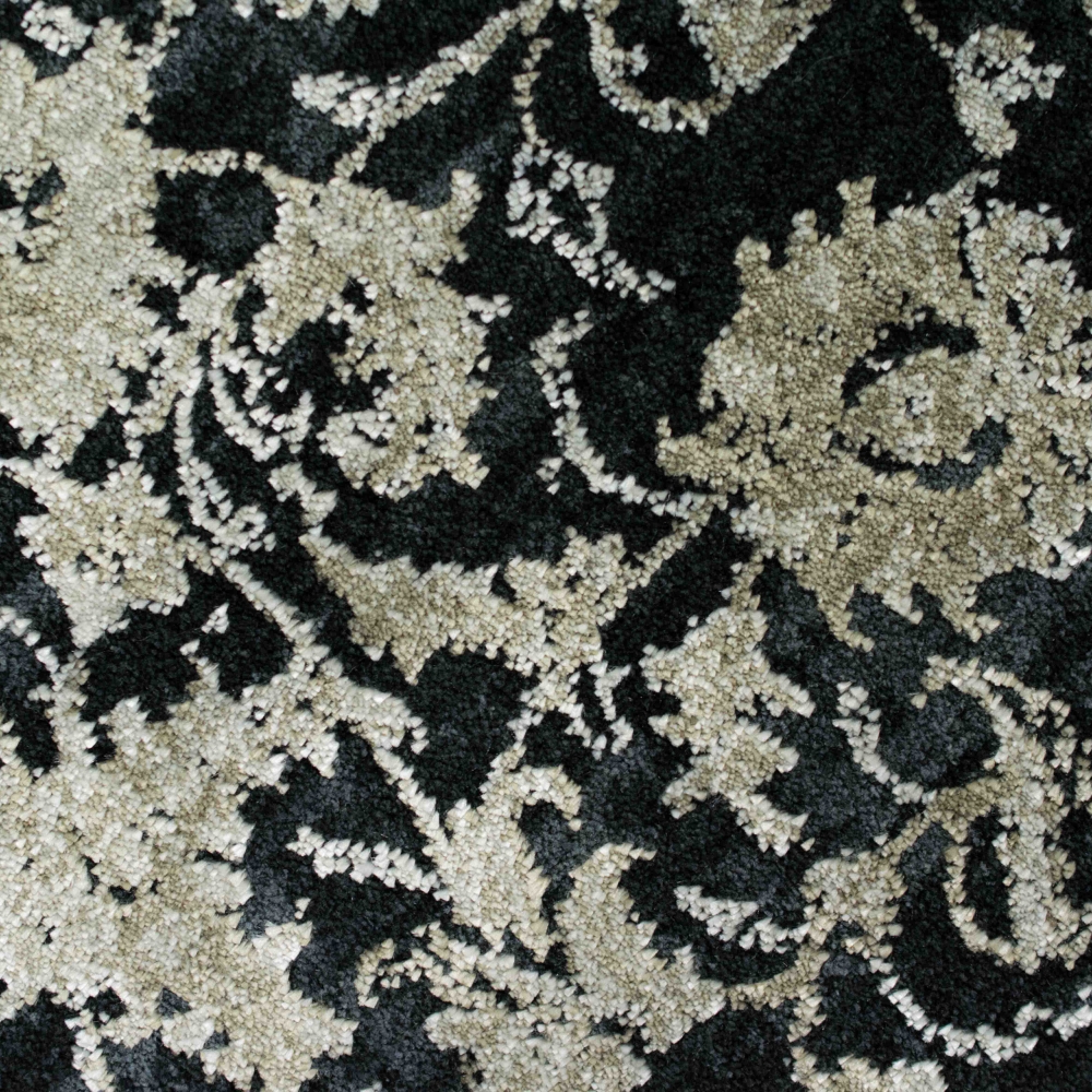 Orientalischer Blumendesign Teppich in Beige