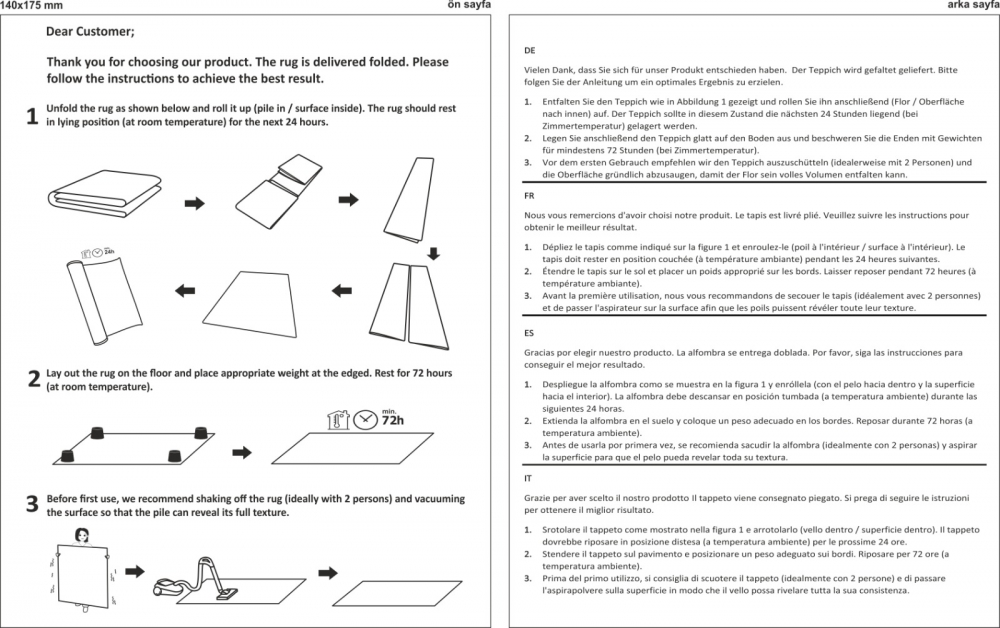 Teppich beige modern Kreisdesign weich pflegeleicht