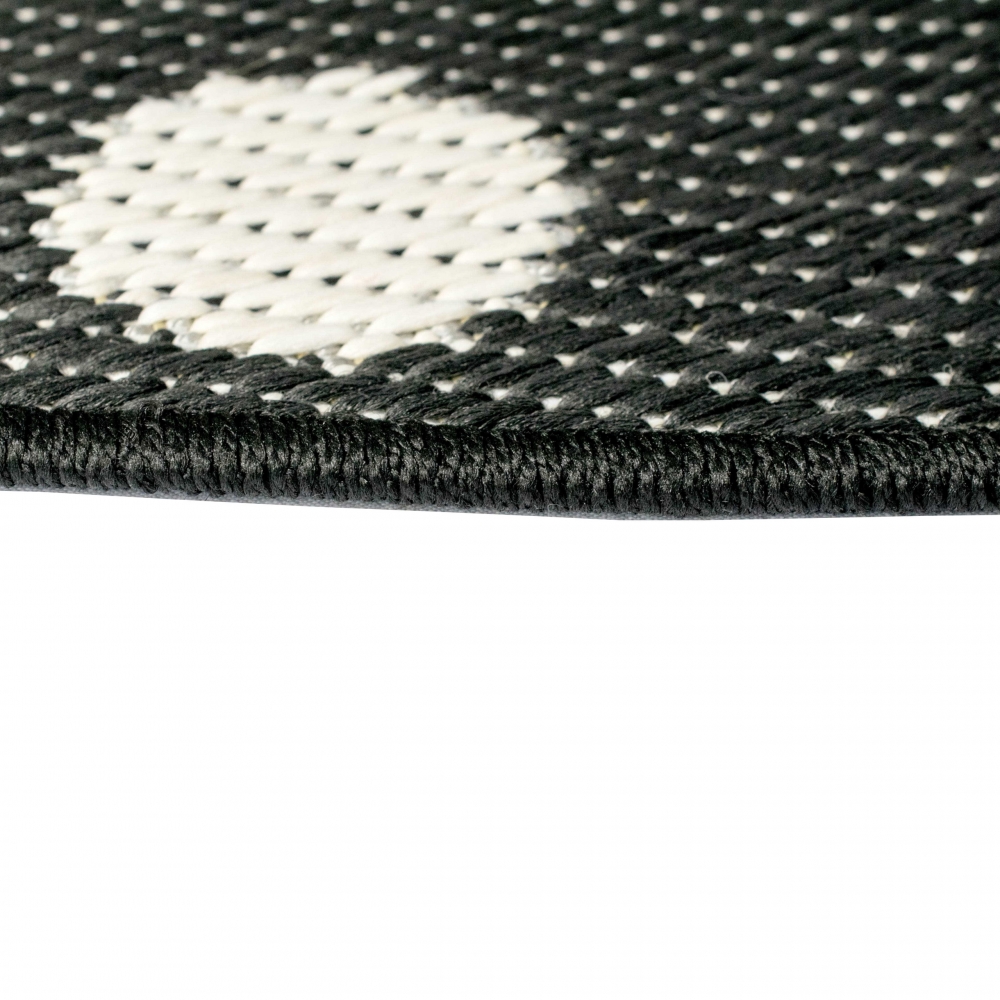Kinderzimmer Teppich Baby Spielteppich 3D Optik High Low Effekt Kuschel Bär creme grau schwarz