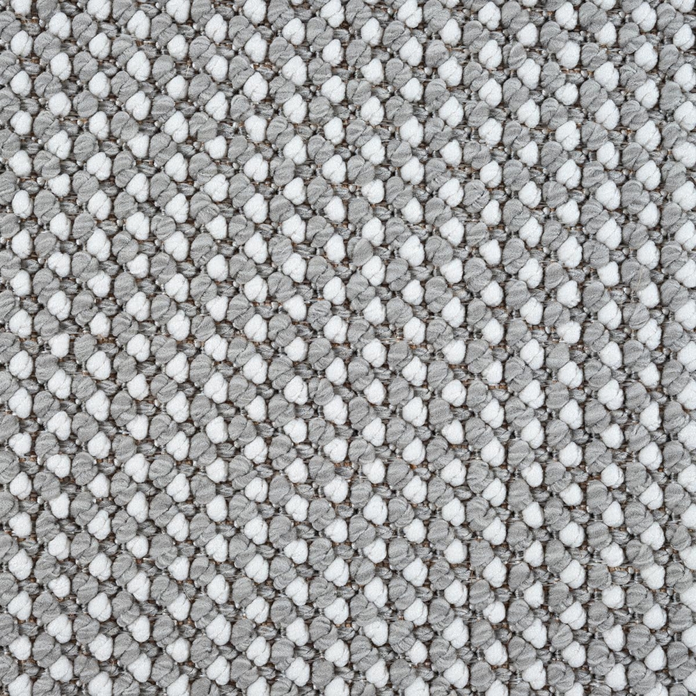 Wohnzimmer Kurzflor Teppich Pflegeleicht mit modernem Design in grau