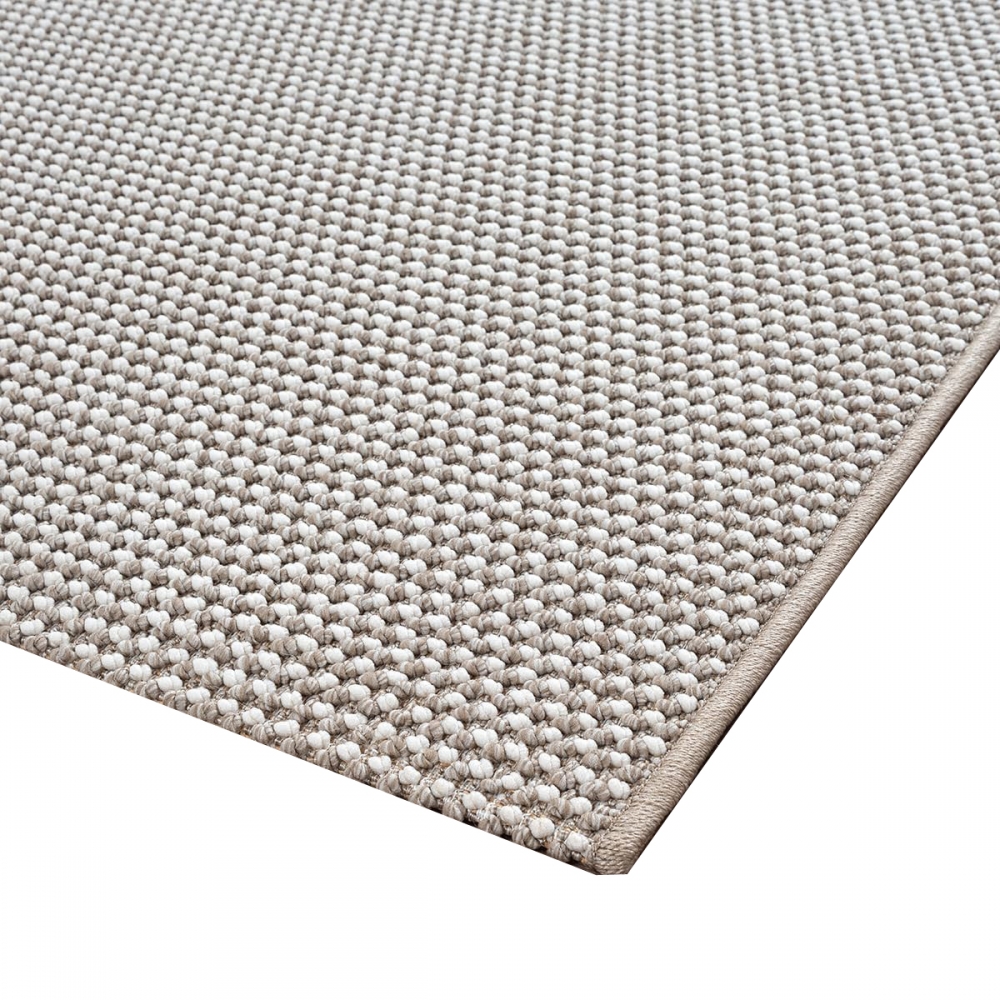 Wohnzimmerteppich kurzflor im speziellen modernen Design in beige