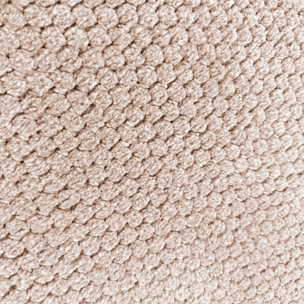 Wohnzimmerteppich beige in moderner Schlingenoptik strapazierfähig wohnlich