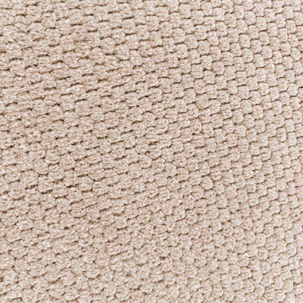 Wohnzimmerteppich beige in moderner Schlingenoptik strapazierfähig wohnlich