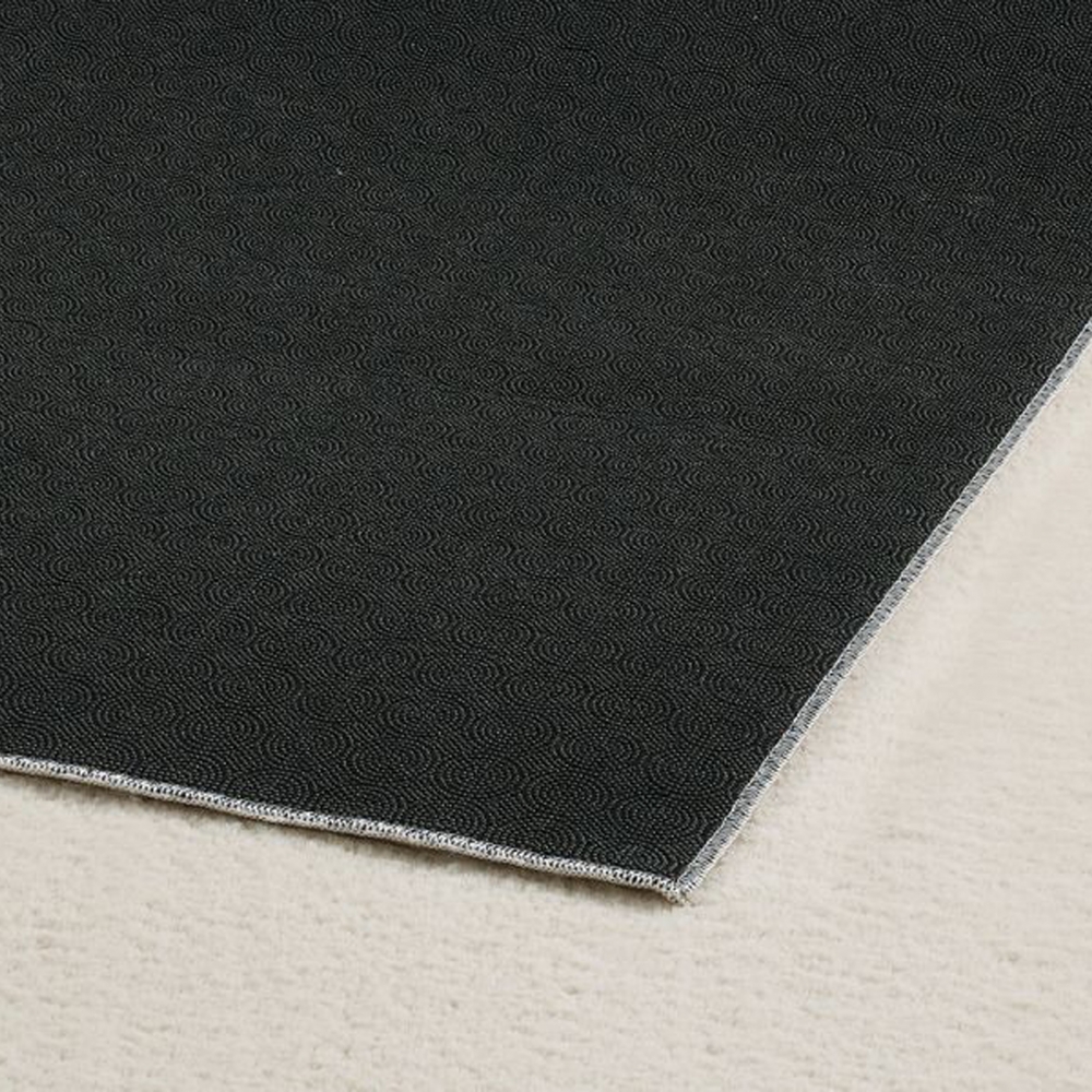 Teppich Beige mit weicher Oberfläche und rutschhemmendem Rücken