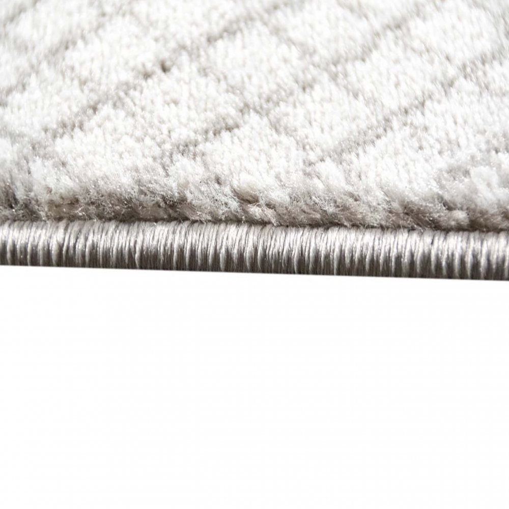 Teppich Kreisornamente Pink Lila Grau Creme – klassisch & wohnlich