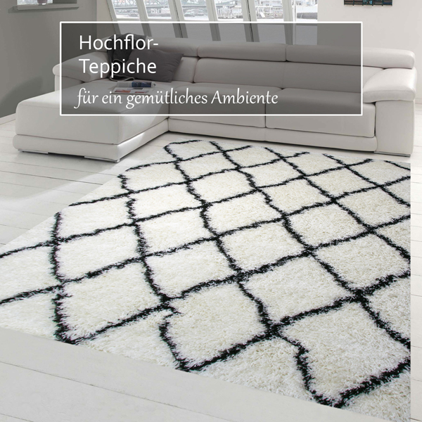 Hochflor-Teppiche