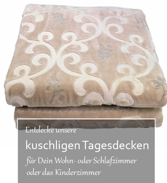 Kuschlige Tagesdecken