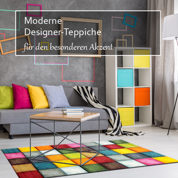 Moderne Designerteppiche